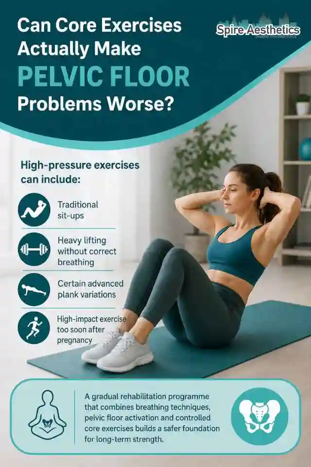 Can Strengthening Your Core Alone Actually Make Pelvic Floor Problems Worse Ross-on-Wye?